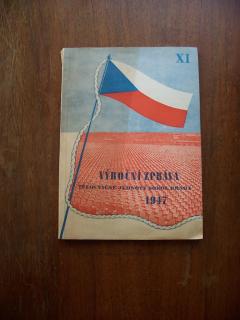 Výroční zpráva Těloscvičné jednoty Sokol Brno 1947