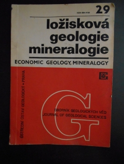 Ložisková geologie, mineralogie / Economic geology, mineralogy